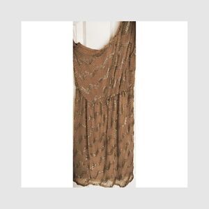 Alice and Olivia Beaded Asymmetrical Dress NWT